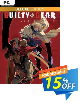 GUILTY GEAR -STRIVE- Deluxe Edition PC discount coupon GUILTY GEAR -STRIVE- Deluxe Edition PC Deal 2024 CDkeys - GUILTY GEAR -STRIVE- Deluxe Edition PC Exclusive Sale offer 