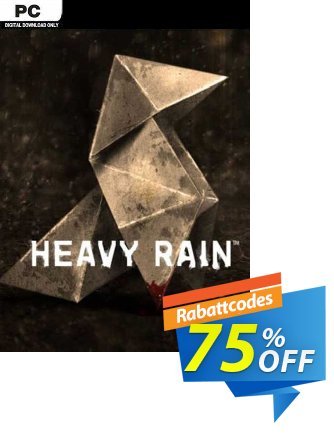 Heavy Rain PC (EU) discount coupon Heavy Rain PC (EU) Deal 2024 CDkeys - Heavy Rain PC (EU) Exclusive Sale offer 