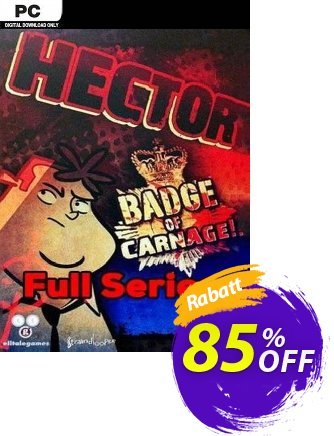 Hector: Badge of Carnage - Full Series PC Coupon, discount Hector: Badge of Carnage - Full Series PC Deal 2024 CDkeys. Promotion: Hector: Badge of Carnage - Full Series PC Exclusive Sale offer 