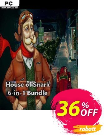 House of Snark 6-in-1 Bundle PC Coupon, discount House of Snark 6-in-1 Bundle PC Deal 2024 CDkeys. Promotion: House of Snark 6-in-1 Bundle PC Exclusive Sale offer 