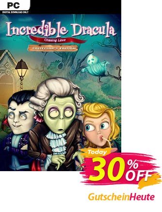 Incredible Dracula Chasing Love Collectors Edition PC Coupon, discount Incredible Dracula Chasing Love Collectors Edition PC Deal 2024 CDkeys. Promotion: Incredible Dracula Chasing Love Collectors Edition PC Exclusive Sale offer 