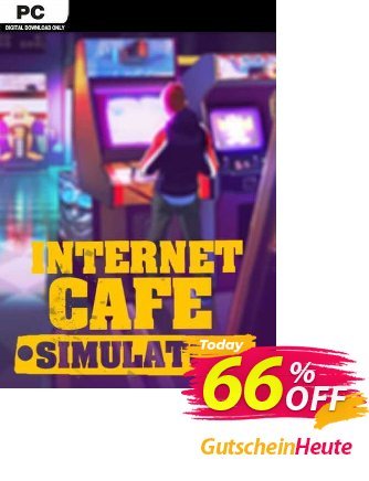 Internet Cafe Simulator PC Coupon, discount Internet Cafe Simulator PC Deal 2024 CDkeys. Promotion: Internet Cafe Simulator PC Exclusive Sale offer 