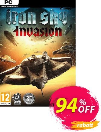 Iron Sky: Invasion PC Coupon, discount Iron Sky: Invasion PC Deal 2024 CDkeys. Promotion: Iron Sky: Invasion PC Exclusive Sale offer 