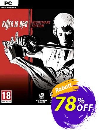 Killer is Dead - Nightmare Edition PC Coupon, discount Killer is Dead - Nightmare Edition PC Deal 2024 CDkeys. Promotion: Killer is Dead - Nightmare Edition PC Exclusive Sale offer 