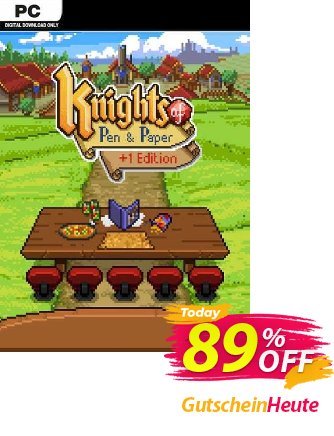 Knights of Pen and Paper +1 PC Coupon, discount Knights of Pen and Paper +1 PC Deal 2024 CDkeys. Promotion: Knights of Pen and Paper +1 PC Exclusive Sale offer 