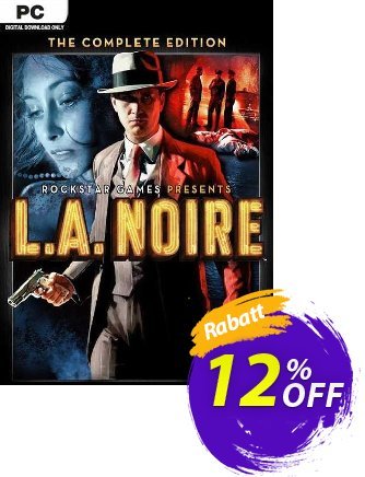 L.A. Noire -  Complete Edition PC (Steam) discount coupon L.A. Noire -  Complete Edition PC (Steam) Deal 2024 CDkeys - L.A. Noire -  Complete Edition PC (Steam) Exclusive Sale offer 