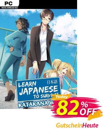 Learn Japanese To Survive! Katakana War PC (EN) Coupon, discount Learn Japanese To Survive! Katakana War PC (EN) Deal 2024 CDkeys. Promotion: Learn Japanese To Survive! Katakana War PC (EN) Exclusive Sale offer 