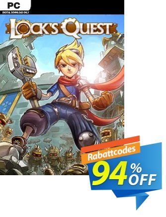 Lock&#039;s Quest PC Coupon, discount Lock&#039;s Quest PC Deal 2024 CDkeys. Promotion: Lock&#039;s Quest PC Exclusive Sale offer 