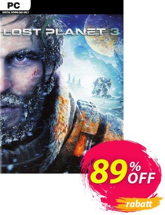 Lost Planet 3 PC (EU) Coupon, discount Lost Planet 3 PC (EU) Deal 2024 CDkeys. Promotion: Lost Planet 3 PC (EU) Exclusive Sale offer 