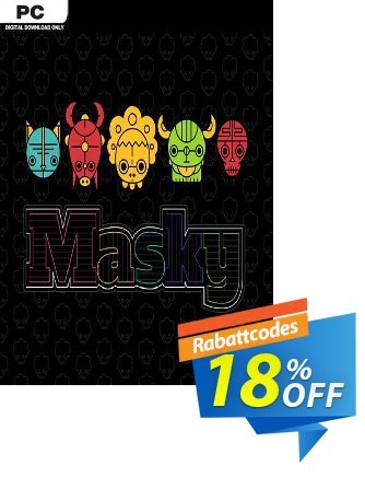 Masky PC Coupon, discount Masky PC Deal 2024 CDkeys. Promotion: Masky PC Exclusive Sale offer 
