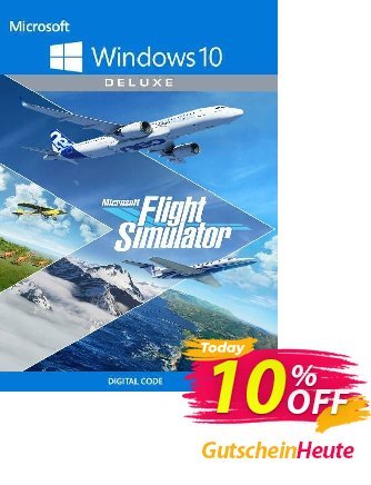 Microsoft Flight Simulator: Deluxe Edition - Windows 10 PC (US) Coupon, discount Microsoft Flight Simulator: Deluxe Edition - Windows 10 PC (US) Deal 2024 CDkeys. Promotion: Microsoft Flight Simulator: Deluxe Edition - Windows 10 PC (US) Exclusive Sale offer 