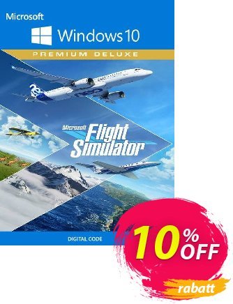 Microsoft Flight Simulator Premium Deluxe - Windows 10 PC (US) discount coupon Microsoft Flight Simulator Premium Deluxe - Windows 10 PC (US) Deal 2024 CDkeys - Microsoft Flight Simulator Premium Deluxe - Windows 10 PC (US) Exclusive Sale offer 