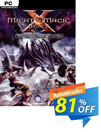 Might & Magic X Legacy - Deluxe Edition PC Coupon, discount Might &amp; Magic X Legacy - Deluxe Edition PC Deal 2024 CDkeys. Promotion: Might &amp; Magic X Legacy - Deluxe Edition PC Exclusive Sale offer 