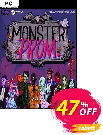 Monster Prom PC Coupon, discount Monster Prom PC Deal 2024 CDkeys. Promotion: Monster Prom PC Exclusive Sale offer 