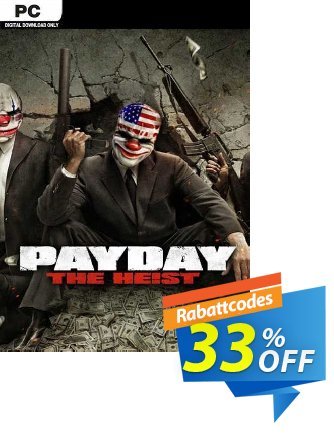 Payday The Heist PC discount coupon Payday The Heist PC Deal 2024 CDkeys - Payday The Heist PC Exclusive Sale offer 