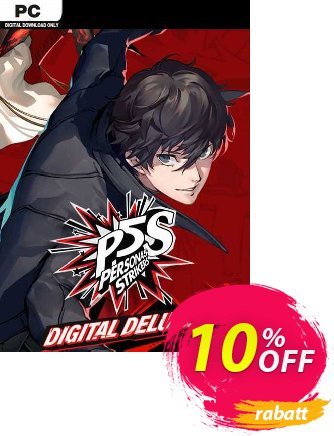 Persona 5 Strikers Deluxe Edition PC discount coupon Persona 5 Strikers Deluxe Edition PC Deal 2024 CDkeys - Persona 5 Strikers Deluxe Edition PC Exclusive Sale offer 