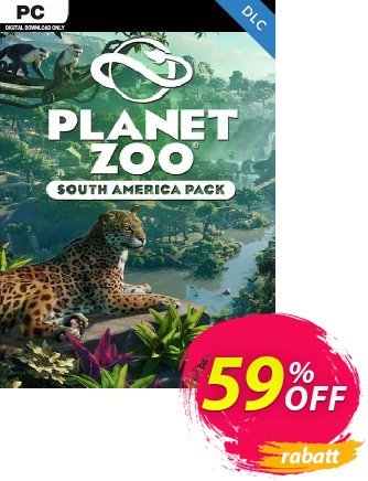 Planet Zoo: South America Pack  PC - DLC discount coupon Planet Zoo: South America Pack  PC - DLC Deal 2024 CDkeys - Planet Zoo: South America Pack  PC - DLC Exclusive Sale offer 