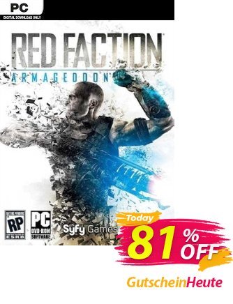Red Faction Armageddon PC (EU) discount coupon Red Faction Armageddon PC (EU) Deal 2024 CDkeys - Red Faction Armageddon PC (EU) Exclusive Sale offer 