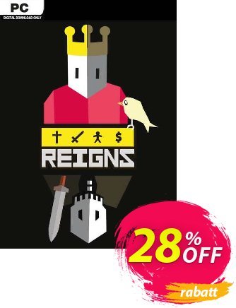 Reigns PC discount coupon Reigns PC Deal 2024 CDkeys - Reigns PC Exclusive Sale offer 