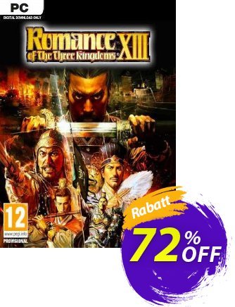 Romance of the Three Kingdoms XIII PC discount coupon Romance of the Three Kingdoms XIII PC Deal 2024 CDkeys - Romance of the Three Kingdoms XIII PC Exclusive Sale offer 