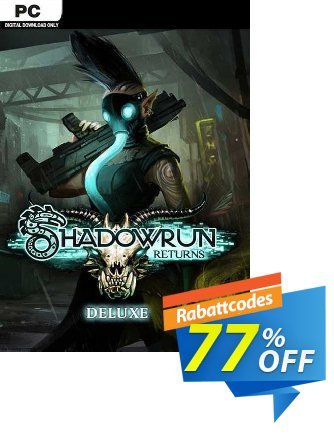 Shadowrun Returns Deluxe PC discount coupon Shadowrun Returns Deluxe PC Deal 2024 CDkeys - Shadowrun Returns Deluxe PC Exclusive Sale offer 