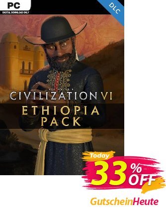 Sid Meier&#039;s Civilization VI - Ethiopia Pack PC - DLC discount coupon Sid Meier&#039;s Civilization VI - Ethiopia Pack PC - DLC Deal 2024 CDkeys - Sid Meier&#039;s Civilization VI - Ethiopia Pack PC - DLC Exclusive Sale offer 