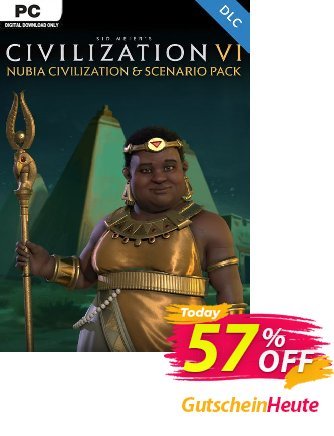 Sid Meier&#039;s Civilization VI 6: Nubia Civilization and Scenario Pack PC (WW) discount coupon Sid Meier&#039;s Civilization VI 6: Nubia Civilization and Scenario Pack PC (WW) Deal 2024 CDkeys - Sid Meier&#039;s Civilization VI 6: Nubia Civilization and Scenario Pack PC (WW) Exclusive Sale offer 