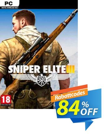 Sniper Elite 3 PC (EU) discount coupon Sniper Elite 3 PC (EU) Deal 2024 CDkeys - Sniper Elite 3 PC (EU) Exclusive Sale offer 