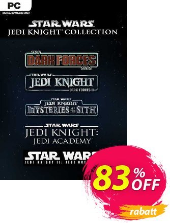 Star Wars Jedi Knight Collection PC discount coupon Star Wars Jedi Knight Collection PC Deal 2024 CDkeys - Star Wars Jedi Knight Collection PC Exclusive Sale offer 
