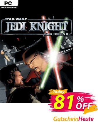 STAR WARS Jedi Knight: Dark Forces II PC discount coupon STAR WARS Jedi Knight: Dark Forces II PC Deal 2024 CDkeys - STAR WARS Jedi Knight: Dark Forces II PC Exclusive Sale offer 