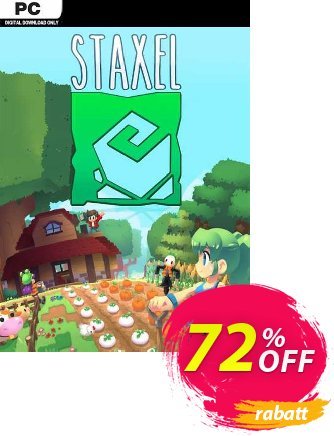 Staxel PC Coupon, discount Staxel PC Deal 2024 CDkeys. Promotion: Staxel PC Exclusive Sale offer 