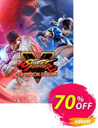 Street Fighter V - Champion Edition PC (WW) Coupon, discount Street Fighter V - Champion Edition PC (WW) Deal 2024 CDkeys. Promotion: Street Fighter V - Champion Edition PC (WW) Exclusive Sale offer 