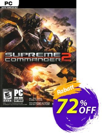 Supreme Commander 2 PC Coupon, discount Supreme Commander 2 PC Deal 2024 CDkeys. Promotion: Supreme Commander 2 PC Exclusive Sale offer 