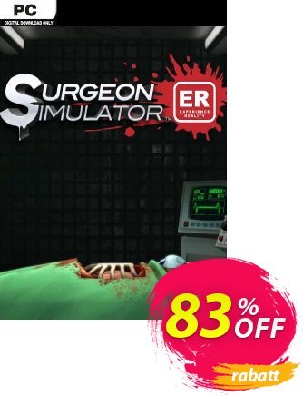Surgeon Simulator: Experience Reality PC discount coupon Surgeon Simulator: Experience Reality PC Deal 2024 CDkeys - Surgeon Simulator: Experience Reality PC Exclusive Sale offer 