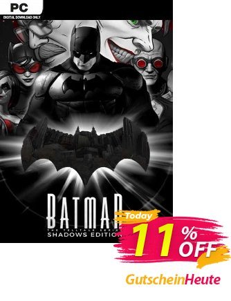 Telltale Batman Shadows Edition PC discount coupon Telltale Batman Shadows Edition PC Deal 2024 CDkeys - Telltale Batman Shadows Edition PC Exclusive Sale offer 