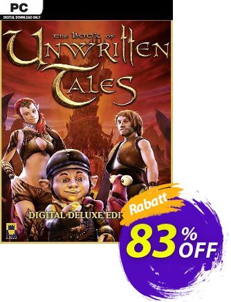 The Book of Unwritten Tales Digital Deluxe Edition PC Coupon, discount The Book of Unwritten Tales Digital Deluxe Edition PC Deal 2024 CDkeys. Promotion: The Book of Unwritten Tales Digital Deluxe Edition PC Exclusive Sale offer 