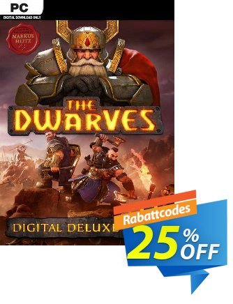 The Dwarves Digital Deluxe Edition PC Coupon, discount The Dwarves Digital Deluxe Edition PC Deal 2024 CDkeys. Promotion: The Dwarves Digital Deluxe Edition PC Exclusive Sale offer 