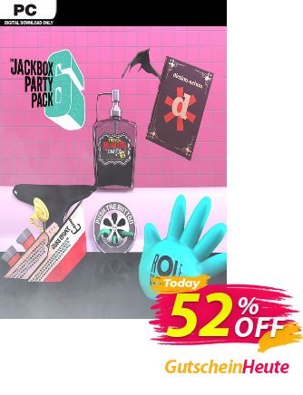The Jackbox Party Pack 6 PC discount coupon The Jackbox Party Pack 6 PC Deal 2024 CDkeys - The Jackbox Party Pack 6 PC Exclusive Sale offer 