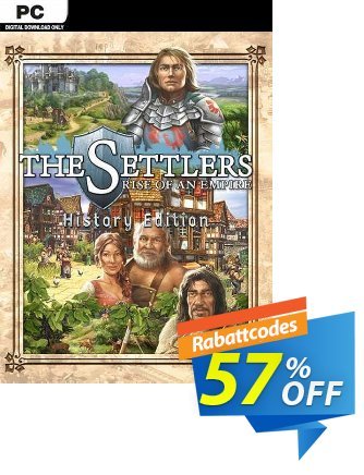 The Settlers: Rise of an Empire - History Edition PC (EU) Coupon, discount The Settlers: Rise of an Empire - History Edition PC (EU) Deal 2024 CDkeys. Promotion: The Settlers: Rise of an Empire - History Edition PC (EU) Exclusive Sale offer 