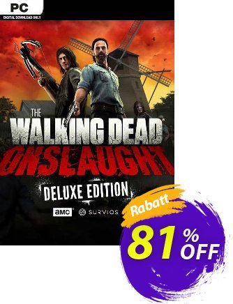 The Walking Dead Onslaught Deluxe Edition PC discount coupon The Walking Dead Onslaught Deluxe Edition PC Deal 2024 CDkeys - The Walking Dead Onslaught Deluxe Edition PC Exclusive Sale offer 
