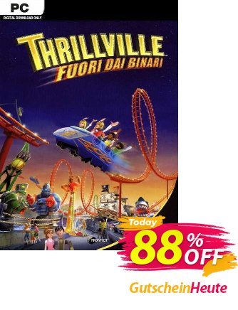 Thrillville: Off the Rails PC Coupon, discount Thrillville: Off the Rails PC Deal 2024 CDkeys. Promotion: Thrillville: Off the Rails PC Exclusive Sale offer 