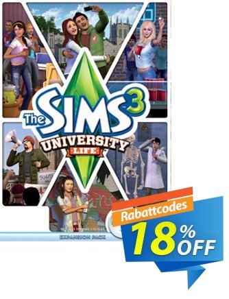 The Sims 3: University Life PC Gutschein The Sims 3: University Life PC Deal Aktion: The Sims 3: University Life PC Exclusive offer 