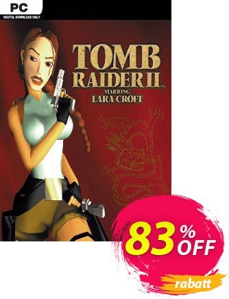 Tomb Raider 2 PC (EN) Coupon, discount Tomb Raider 2 PC (EN) Deal 2024 CDkeys. Promotion: Tomb Raider 2 PC (EN) Exclusive Sale offer 