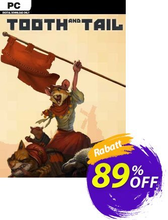 Tooth and Tail PC Gutschein Tooth and Tail PC Deal 2024 CDkeys Aktion: Tooth and Tail PC Exclusive Sale offer 