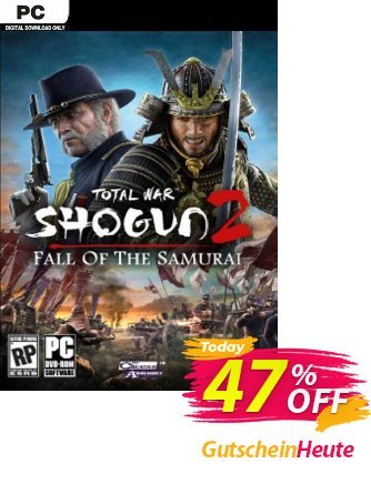 Total War Shogun 2: Fall of the Samurai PC (EU) discount coupon Total War Shogun 2: Fall of the Samurai PC (EU) Deal 2024 CDkeys - Total War Shogun 2: Fall of the Samurai PC (EU) Exclusive Sale offer 