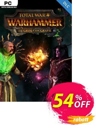 Total War WARHAMMER – The Grim and The Grave DLC Coupon, discount Total War WARHAMMER – The Grim and The Grave DLC Deal 2024 CDkeys. Promotion: Total War WARHAMMER – The Grim and The Grave DLC Exclusive Sale offer 