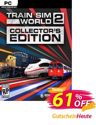 Train Sim World 2 - Collectors Edition PC - EU  Gutschein Train Sim World 2 - Collectors Edition PC (EU) Deal 2024 CDkeys Aktion: Train Sim World 2 - Collectors Edition PC (EU) Exclusive Sale offer 