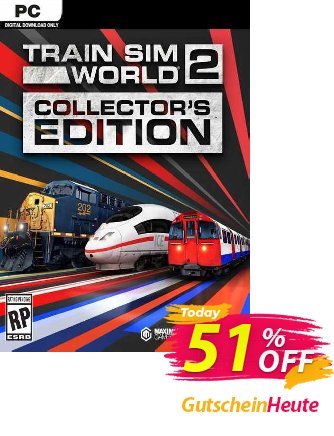 Train Sim World 2 - Collector&#039;s Edition PC discount coupon Train Sim World 2 - Collector&#039;s Edition PC Deal 2024 CDkeys - Train Sim World 2 - Collector&#039;s Edition PC Exclusive Sale offer 