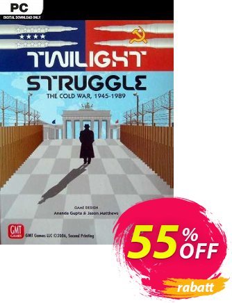 Twilight Struggle PC Gutschein Twilight Struggle PC Deal 2024 CDkeys Aktion: Twilight Struggle PC Exclusive Sale offer 