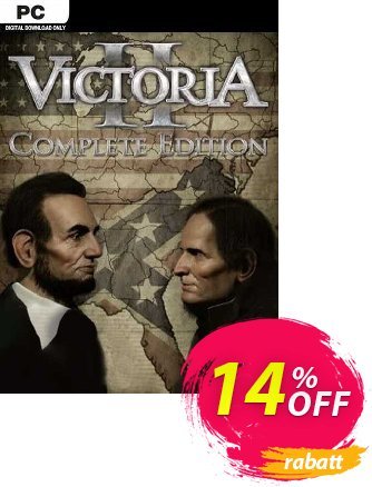 VICTORIA II COMPLETE EDITION PC Coupon, discount VICTORIA II COMPLETE EDITION PC Deal 2024 CDkeys. Promotion: VICTORIA II COMPLETE EDITION PC Exclusive Sale offer 